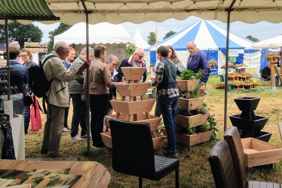 Stapeltuin op de Farm & Country Fair